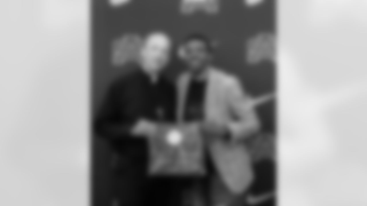 New Orleans Saints defensive end Cameron Jordan along with Grammy-winning R&B artist Anthony Hamilton joined His Love is Amazing to speak with students at St. Augustine High School Campus Ministry on Tuesday, April 23, 2024.