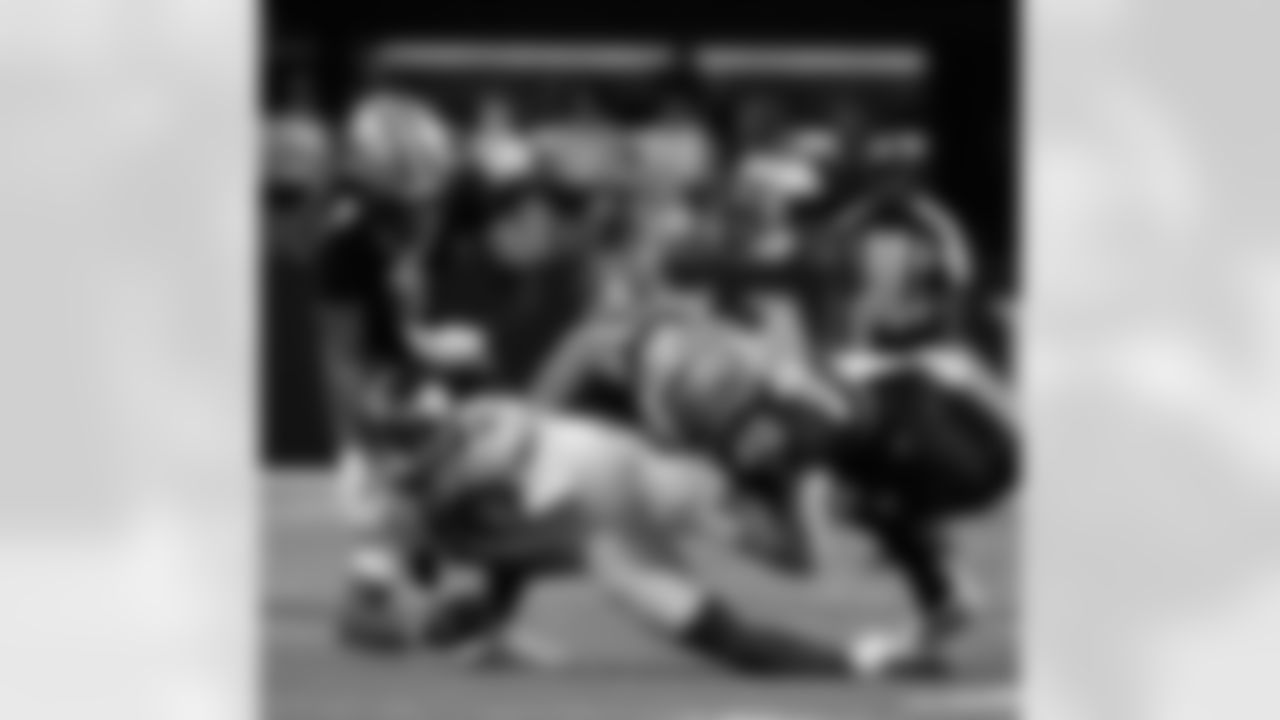 Check out the game action photos from the New Orleans Saints game against the New York Giants for Week 5 of the 2025 NFL season on Oct. 5, 2025 at Caesars Superdome.