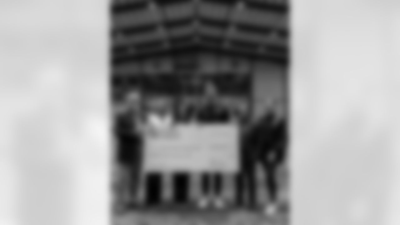 As part of the Kicks for Kids initiative, New Orleans Saints quarterback Tyler Shough and Keesler Federal Credit Union presented New Orleans Women & Children's Shelter with a donation for the Saints made field goals during the 2025 NFL season.