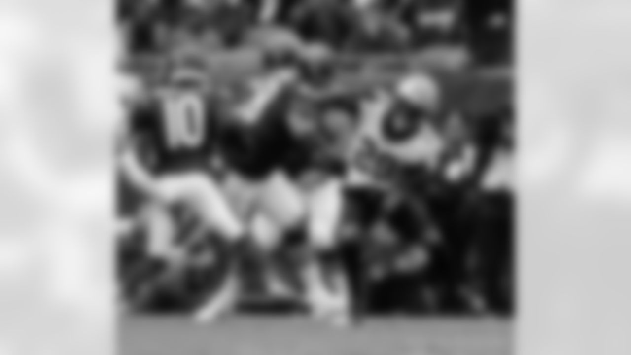 Check out the game action photos from the New Orleans Saints game against the Chicago Bears for Week 7 of the 2025 NFL season on Oct. 19, 2025 at Soldier Field.