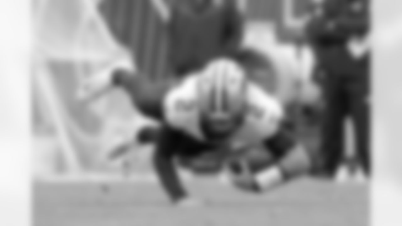 Check out the game action photos from the New Orleans Saints game against the Chicago Bears for Week 7 of the 2025 NFL season on Oct. 19, 2025 at Soldier Field.