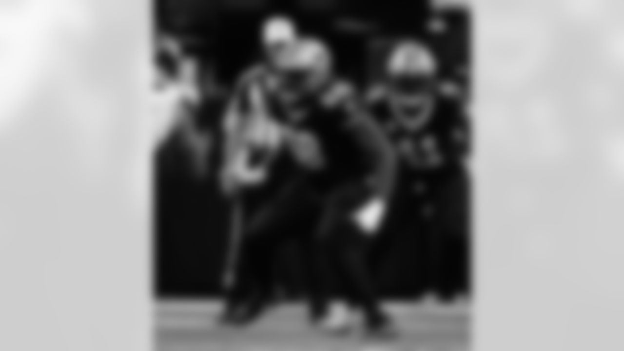 Check out the game action photos from the New Orleans Saints game against the New York Giants for Week 5 of the 2025 NFL season on Oct. 5, 2025 at Caesars Superdome.