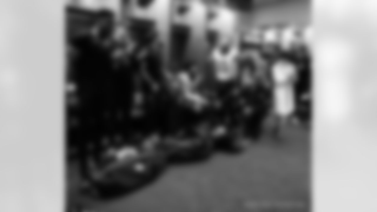 Head inside the New Orleans Saints locker room postgame after the Saints' win against the Tennessee Titans in Week 17 of the 2025 NFL season presented by Bud Light.