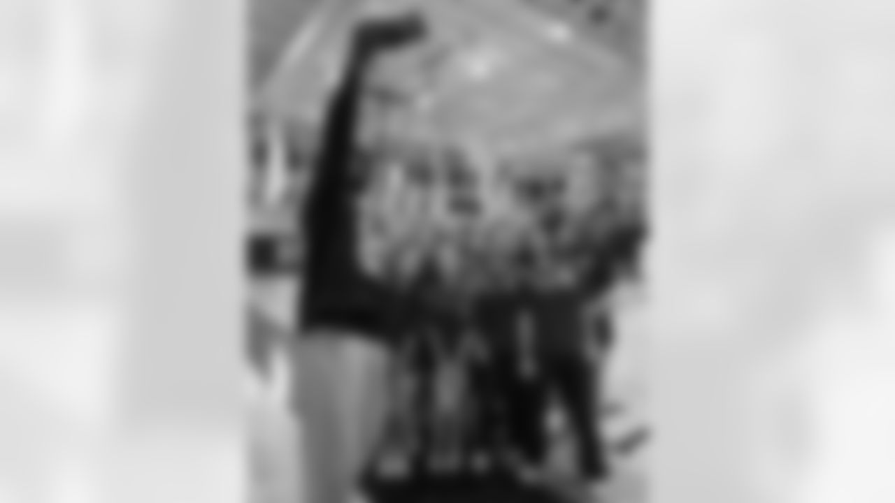 The New Orleans Saints and Ochsner hosted a CPR education event in partnership with the American Heart Association at St. Mary's Dominican High School on Feb. 27, 2026, as part of Heart Health Month. Saints tight end Juwan Johnson joined students for hands-on training, helping raise awareness about the importance of CPR education and heart health.