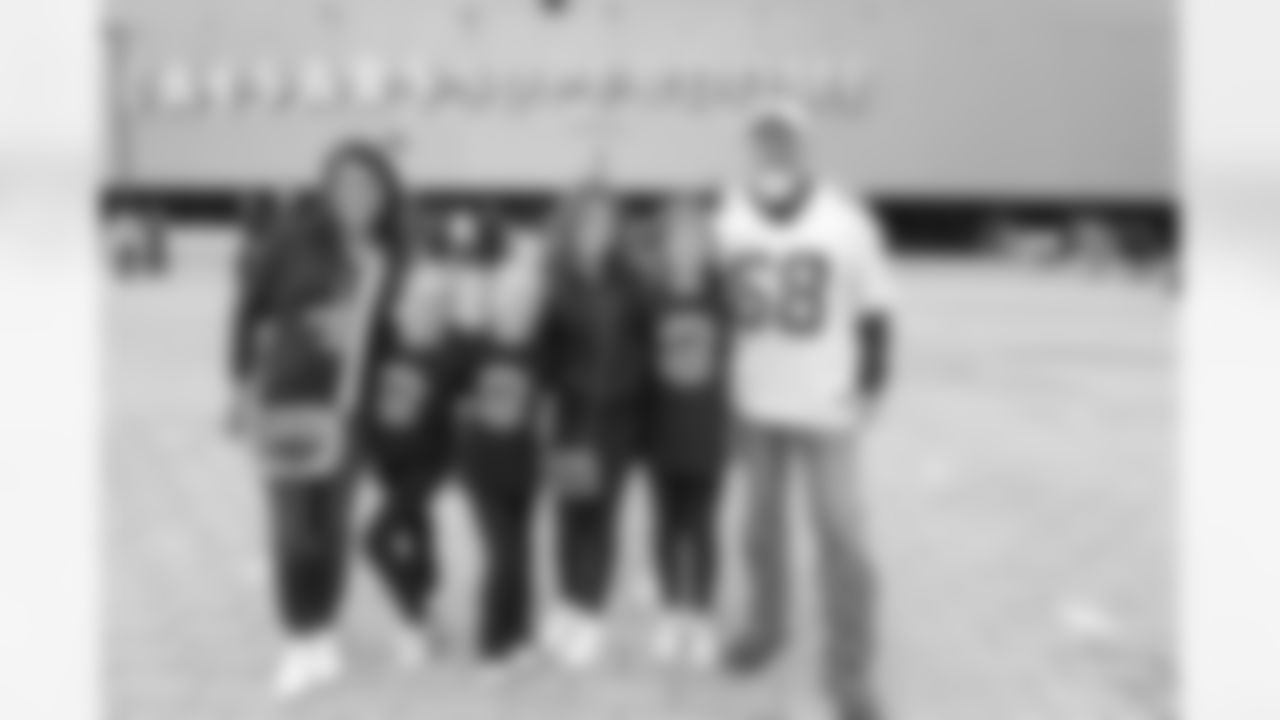 New Orleans Saints fans enjoyed the Week 16 entertainment in Champions Square ahead of the game against the New York Jets during the 2025 NFL season on Dec. 21, 2025.