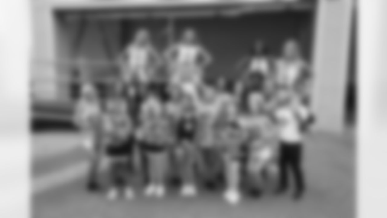 New Orleans Saints fans enjoyed the Week 12 entertainment in Champions Square ahead of the game against the Atlanta Falcons during the 2025 NFL season on Nov. 23, 2025.