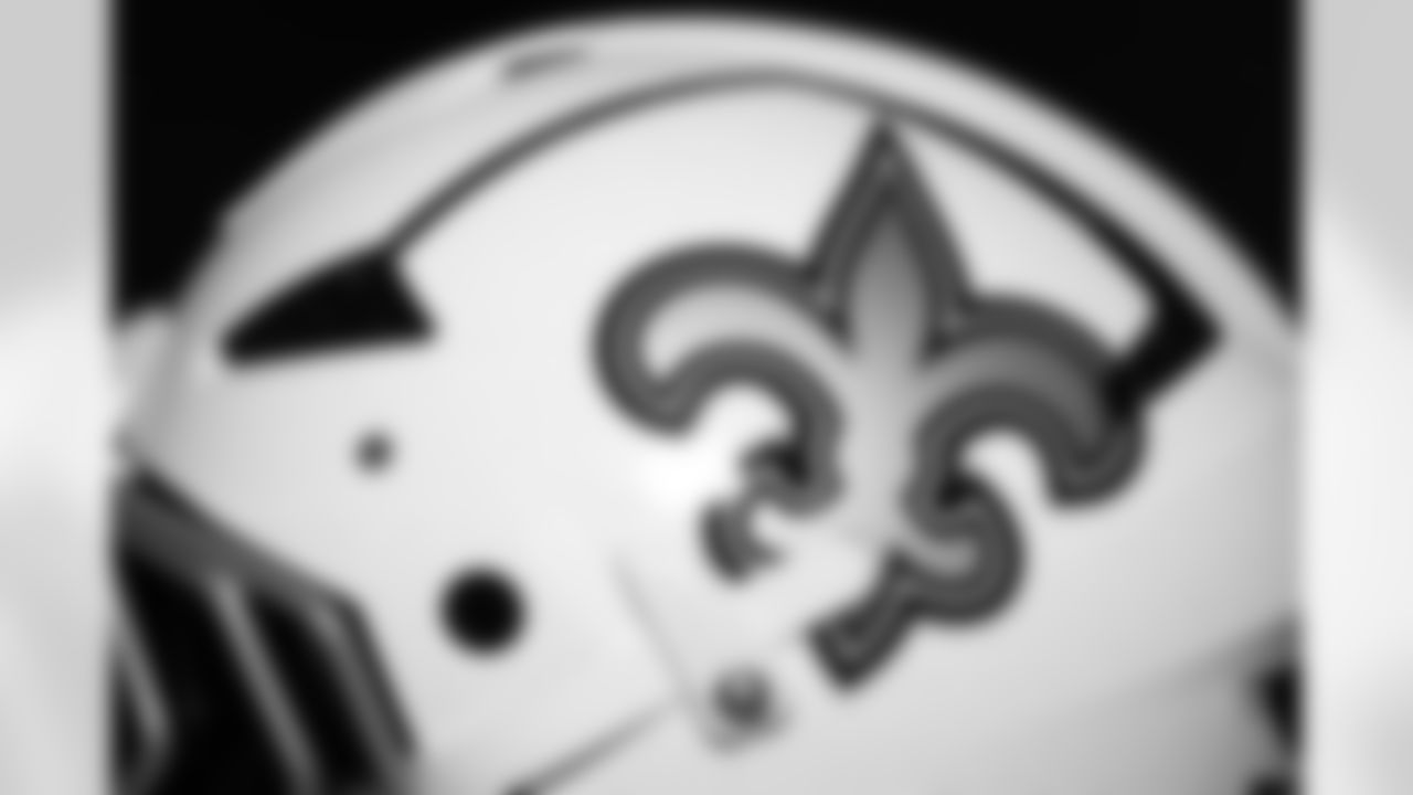The New Orleans Saints unveiled a new white helmet that the team will wear for select games during the 2025 NFL season.