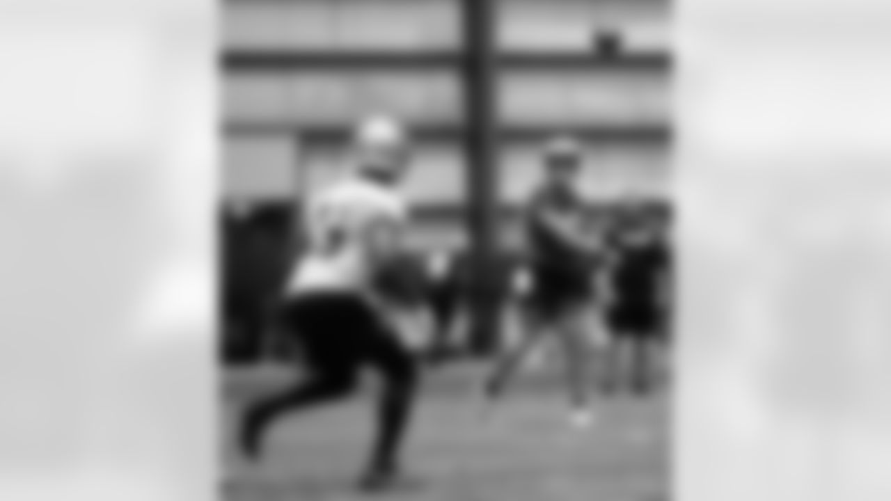 New Orleans Saints players kicked off 2025 Rookie Minicamp workouts at the Ochsner Sports Performance Center on May 9, 2025.