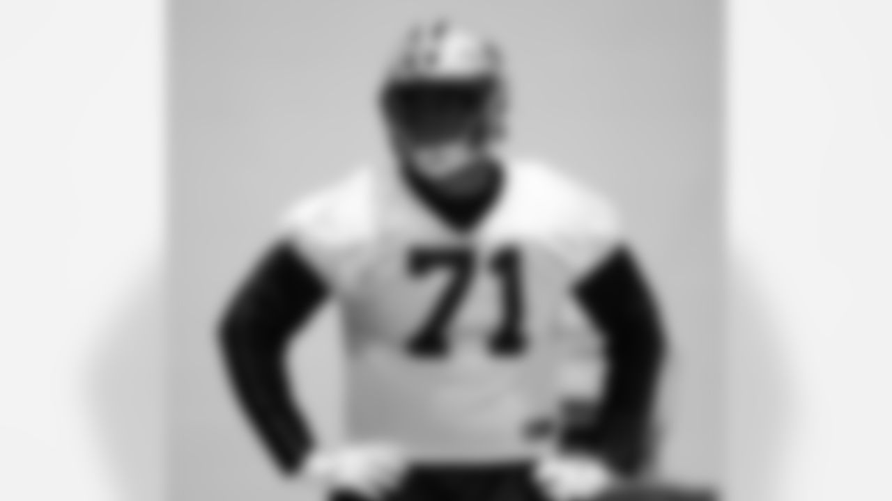 New Orleans Saints players kicked off 2025 Rookie Minicamp workouts at the Ochsner Sports Performance Center on May 9, 2025.