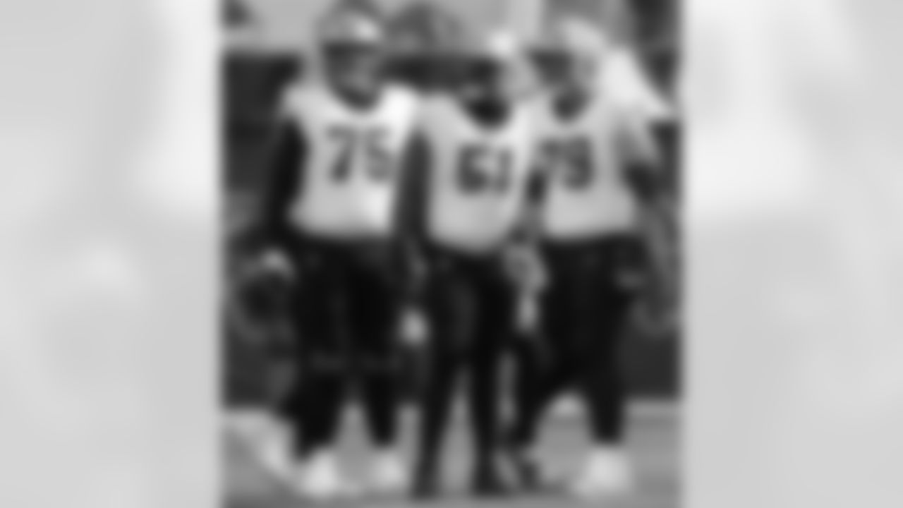 Check out the 20 best photos of the New Orleans offense in their game against the Los Angeles Rams for Week 9 of the 2025 NFL season on Nov. 2, 2025 at the SoFi Stadium.