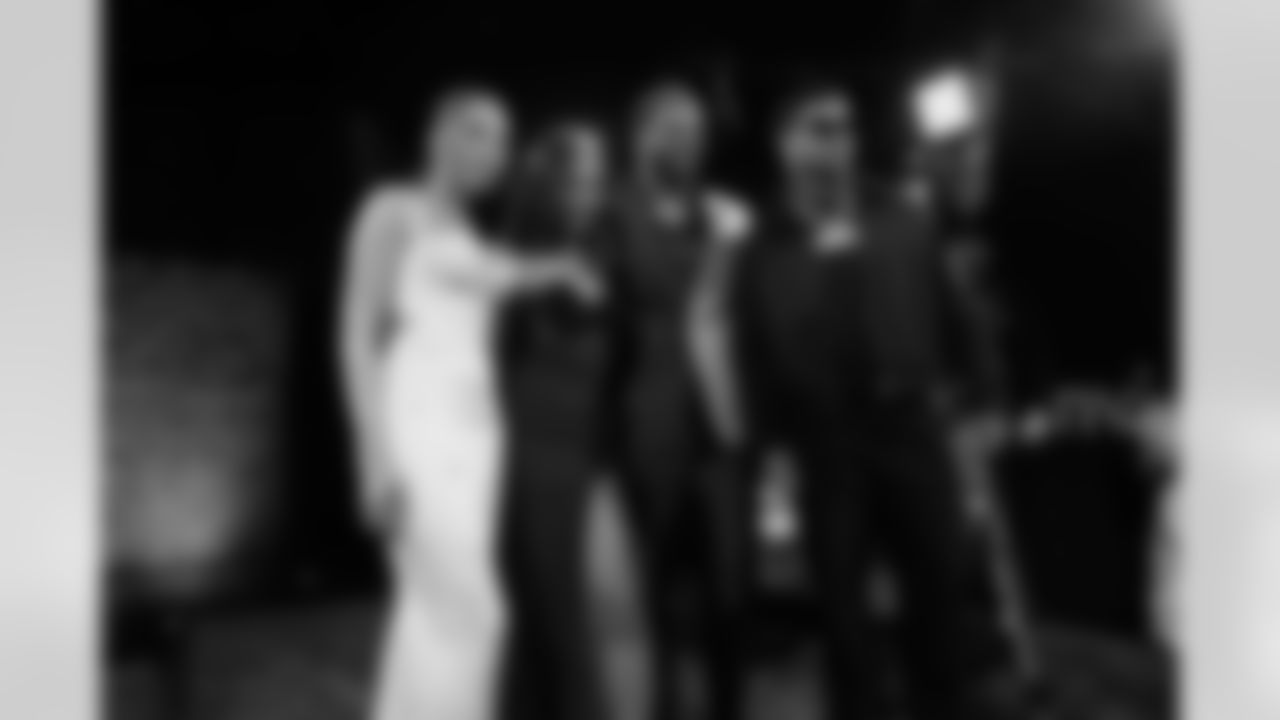 Saints players, legends and fans attended the 2025 NFL Honors award show at the Palace of Fine Arts on February 5, 2026 during Super Bowl LX week in San Francisco.