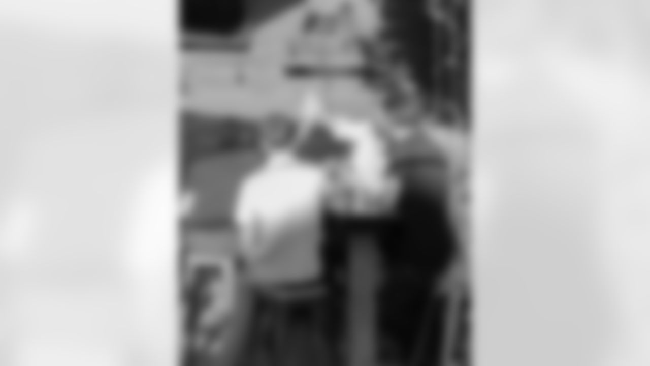 The New Orleans Saints hosted a watch party presented by Bud Light for their game against the Tennessee Titans on Dec. 28, 2025 at Bayou Beer Garden in New Orleans, Louisiana. Members of the Saints Cheer Krewe were in attendance and interacting with fans during the event.