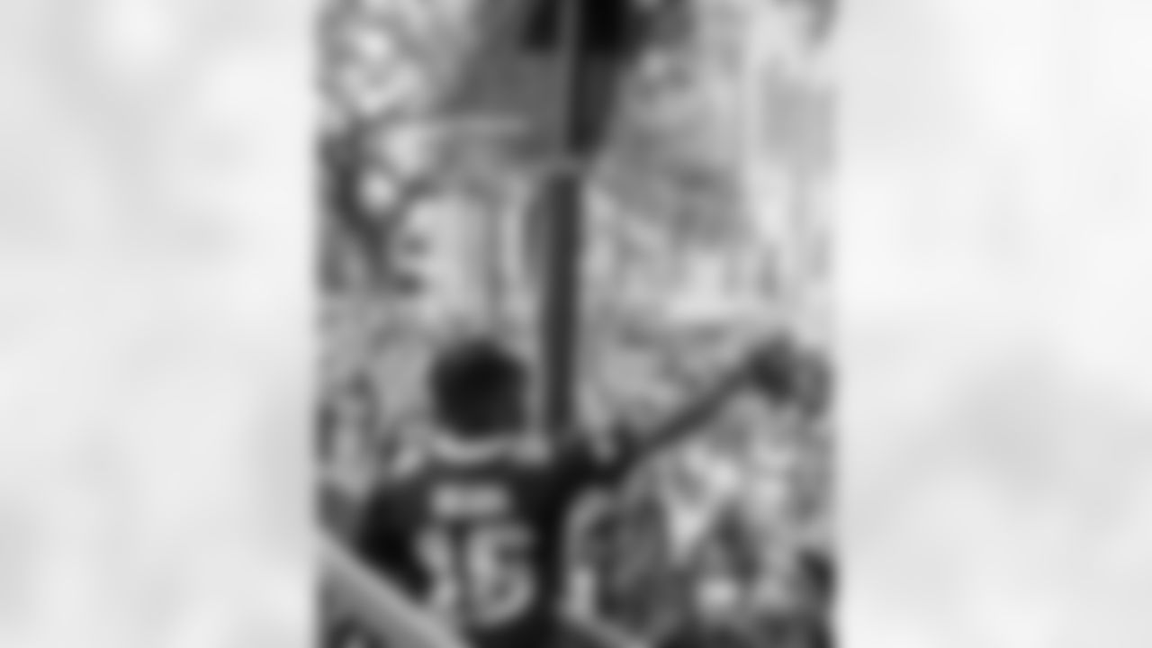 New Orleans Saints players rode down the Uptown route with the Krewe of Tucks as they presented their 58th annual parade on Saturday, February 14 during the 2026 Mardi Gras season.