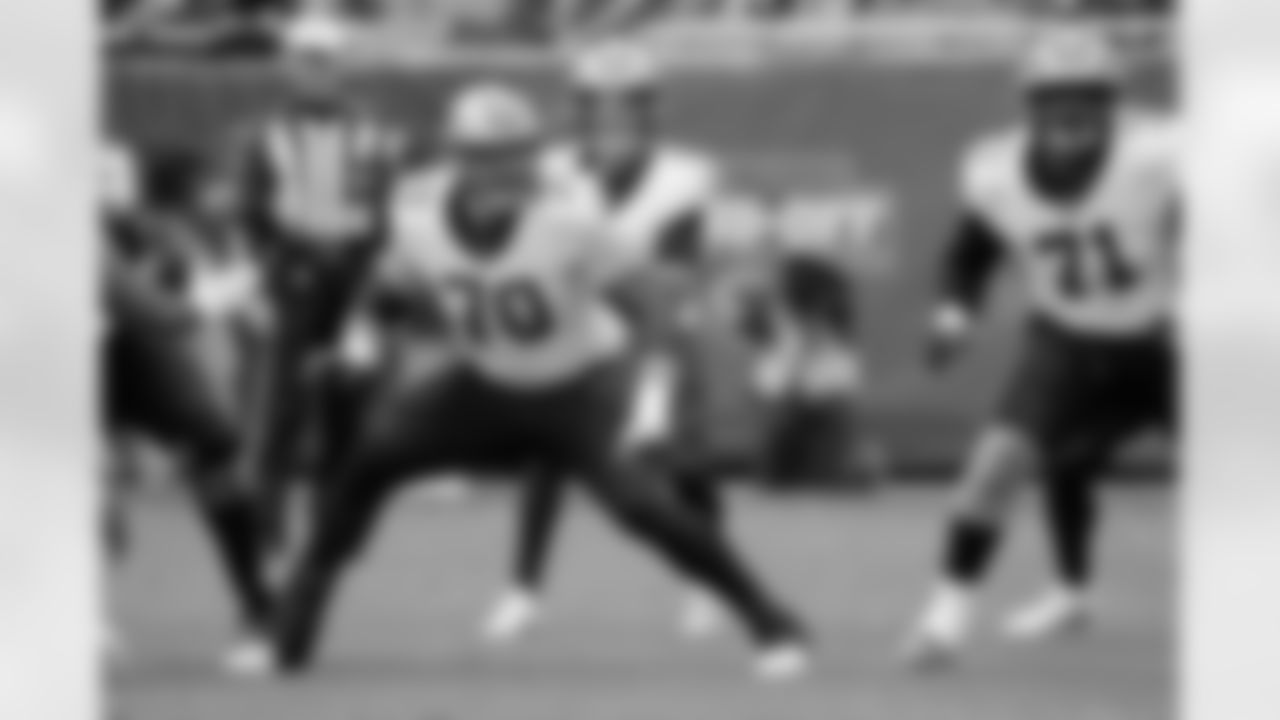 Check out the game action photos from the New Orleans Saints game against the Chicago Bears for Week 7 of the 2025 NFL season on Oct. 19, 2025 at Soldier Field.