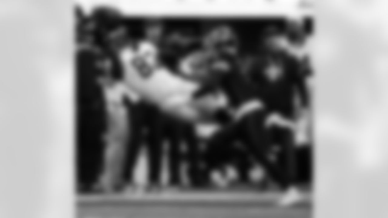 Check out the game action photos from the New Orleans Saints game against the Atlanta Falcons for Week 18 of the 2025 NFL season on Jan. 4, 2026 at Mercedes-Benz Stadium.