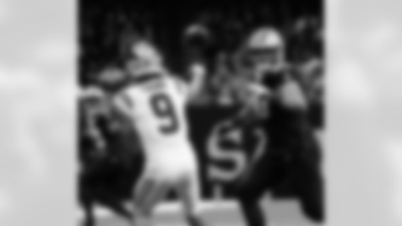 Check out the game action photos from the New Orleans Saints game against the Carolina Panthers for Week 15 of the 2025 NFL season on Dec. 14, 2025 at the Caesars Superdome.