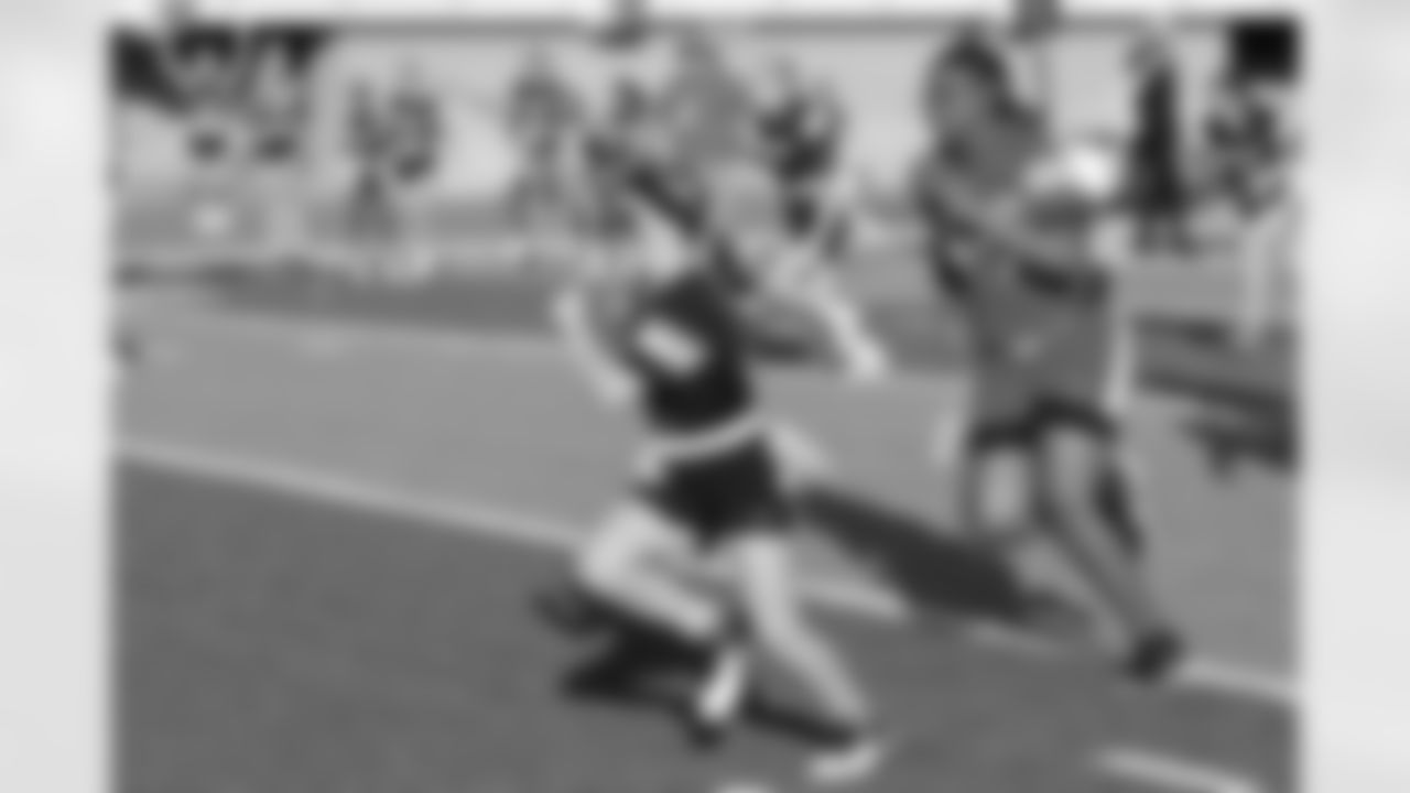 Check out the best Week 2 action shots as four teams competed on Thursday, April 11 as part of the 2024 Saints Girls High School Flag Football season.