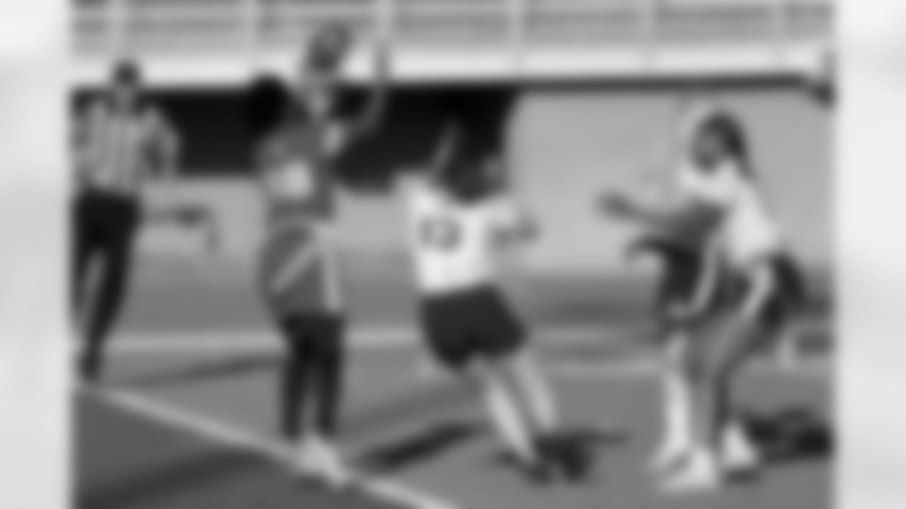 Check out the best Week 1 action shots as six teams competed on Thursday, April 4 as part of the 2024 Saints Girls High School Flag Football season.