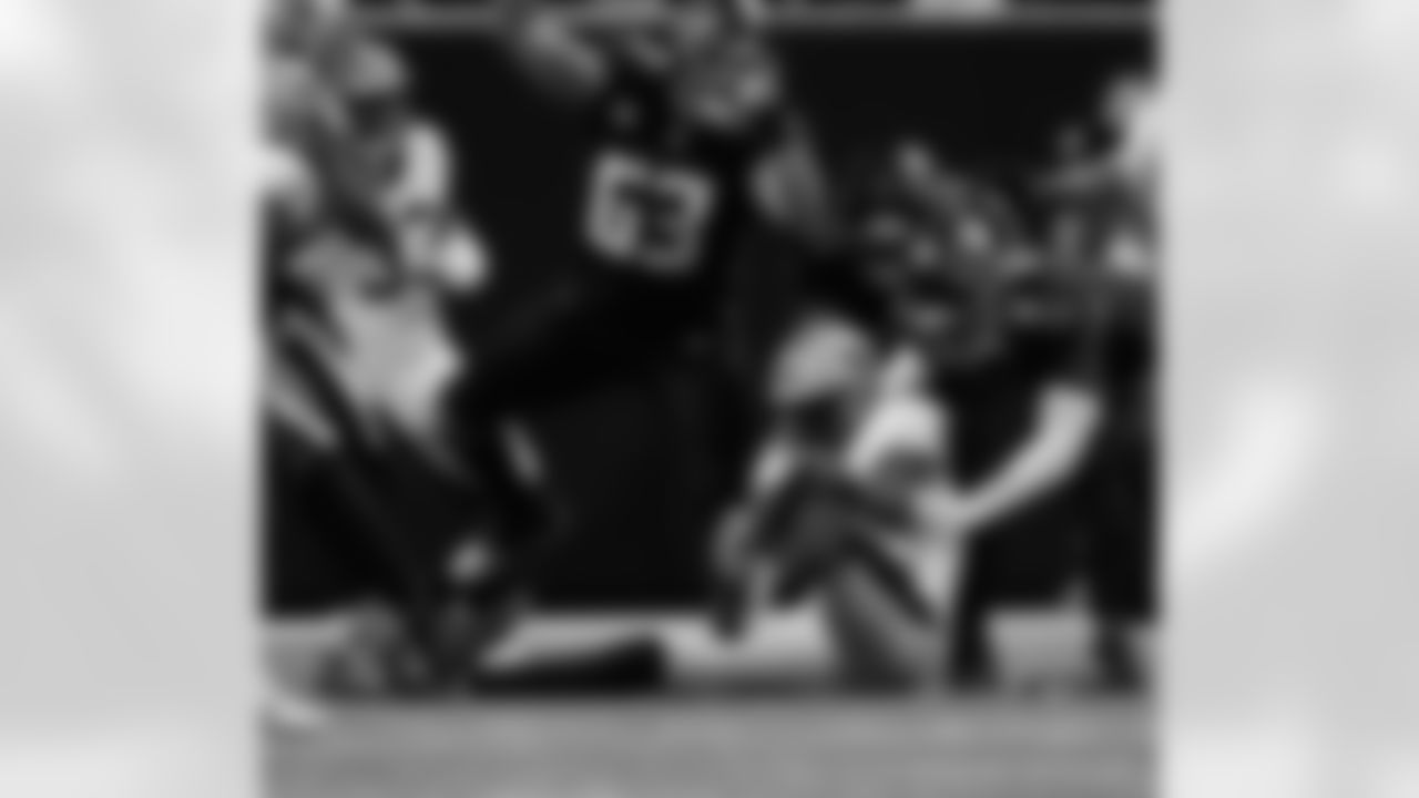 Check out the game action photos from the New Orleans Saints game against the Atlanta Falcons for Week 18 of the 2025 NFL season on Jan. 4, 2026 at Mercedes-Benz Stadium.