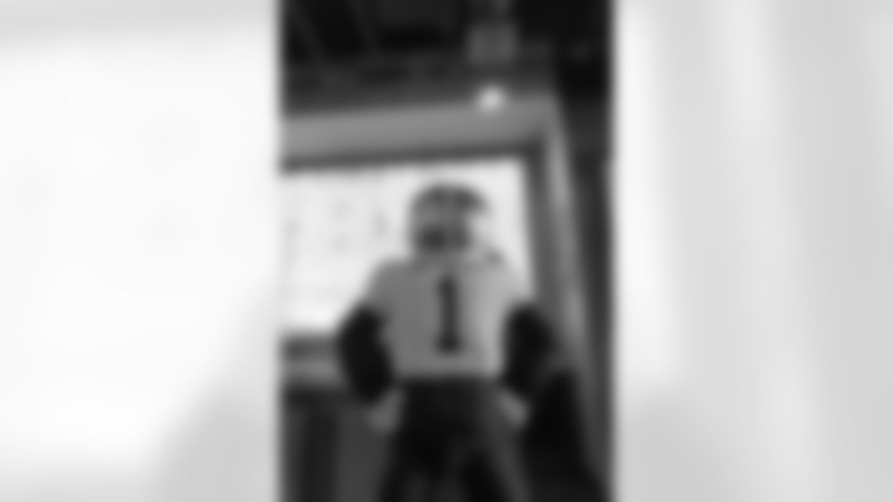 The New Orleans Saints hosted a watch party presented by Bud Light for their game against the Tampa Bay Buccaneers on Dec. 7, 2025 at Manning's in New Orleans, Louisiana. Members of the Saints Cheer Krewe were in attendance and interacting with fans during the event.