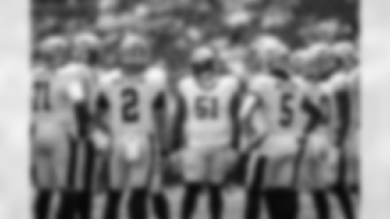 Check out the game action photos from the New Orleans Saints game against the Los Angeles Chargers in Week 1 of the 2025 NFL preseason.