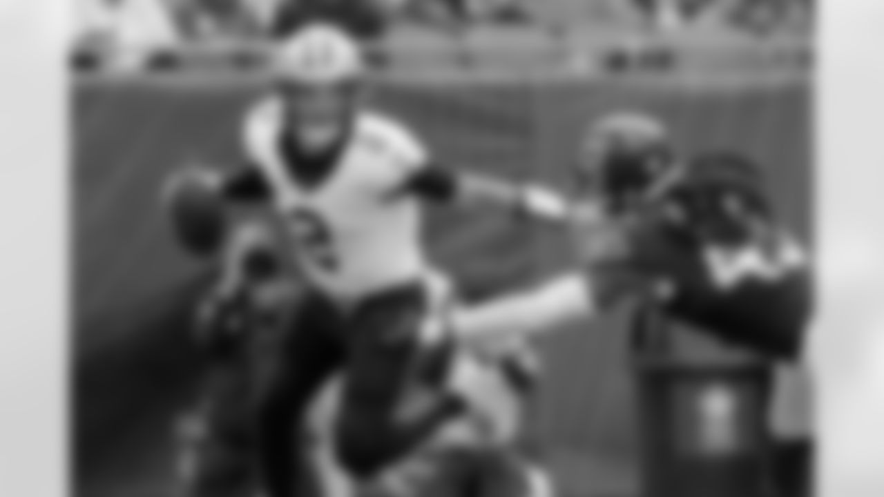 Check out the game action photos from the New Orleans Saints game against the Chicago Bears for Week 7 of the 2025 NFL season on Oct. 19, 2025 at Soldier Field.