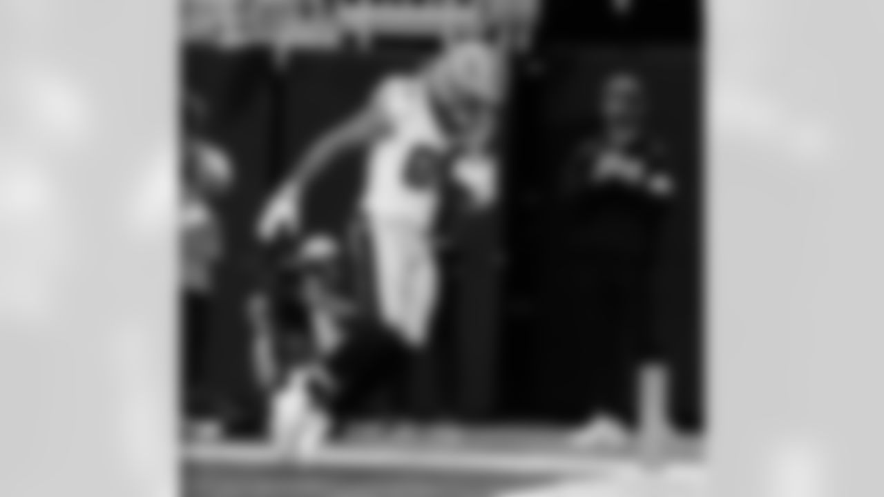 Check out the game action photos from the New Orleans Saints game against the Atlanta Falcons for Week 18 of the 2025 NFL season on Jan. 4, 2026 at Mercedes-Benz Stadium.