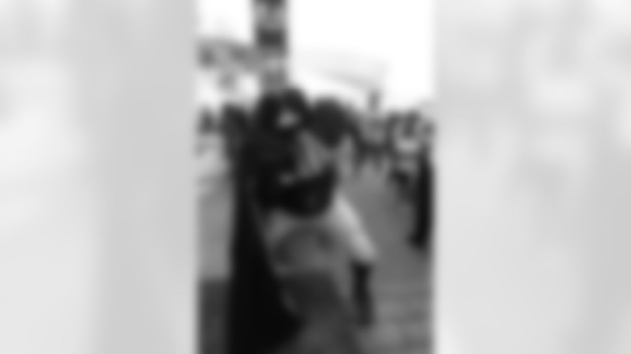 New Orleans Saints fans enjoyed the Week 12 entertainment in Champions Square ahead of the game against the Atlanta Falcons during the 2025 NFL season on Nov. 23, 2025.