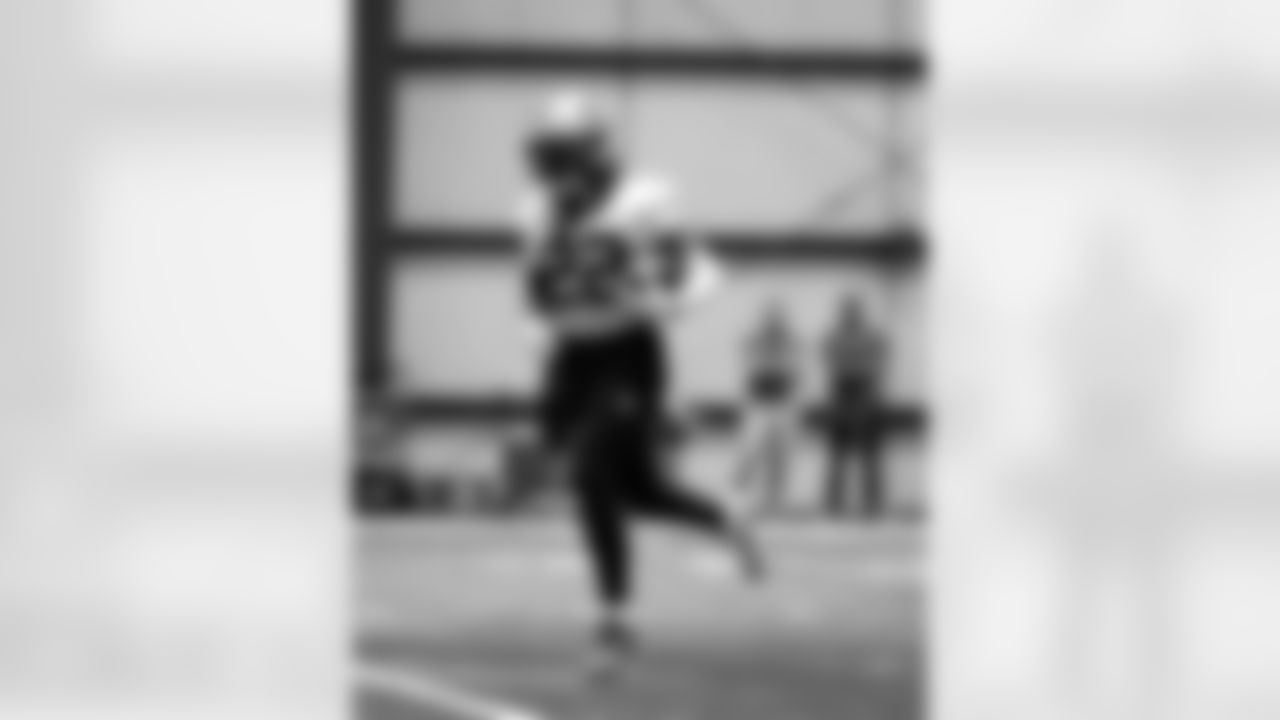 Check out photos of New Orleans Saints players participating in the team's 2025 OTA practice on May 22, 2025 at the Ochsner Sports Performance Center.
