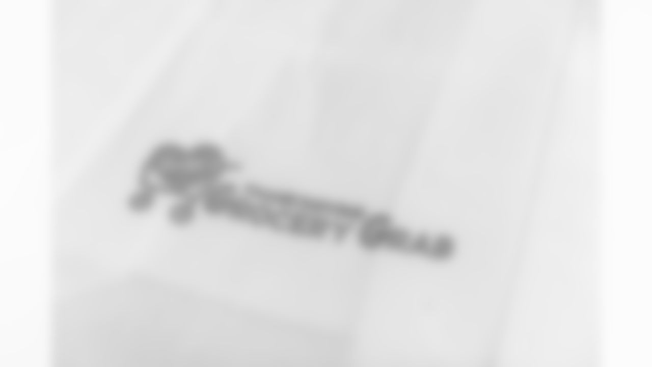 New Orleans Saints safety Justin Reid hosted his annual "Justin's Thanksgiving Grocery Grab" shopping spree for local shoppers on Nov. 24, 2025. Saints safety Terrell Burgess assisted their teammate during the event.