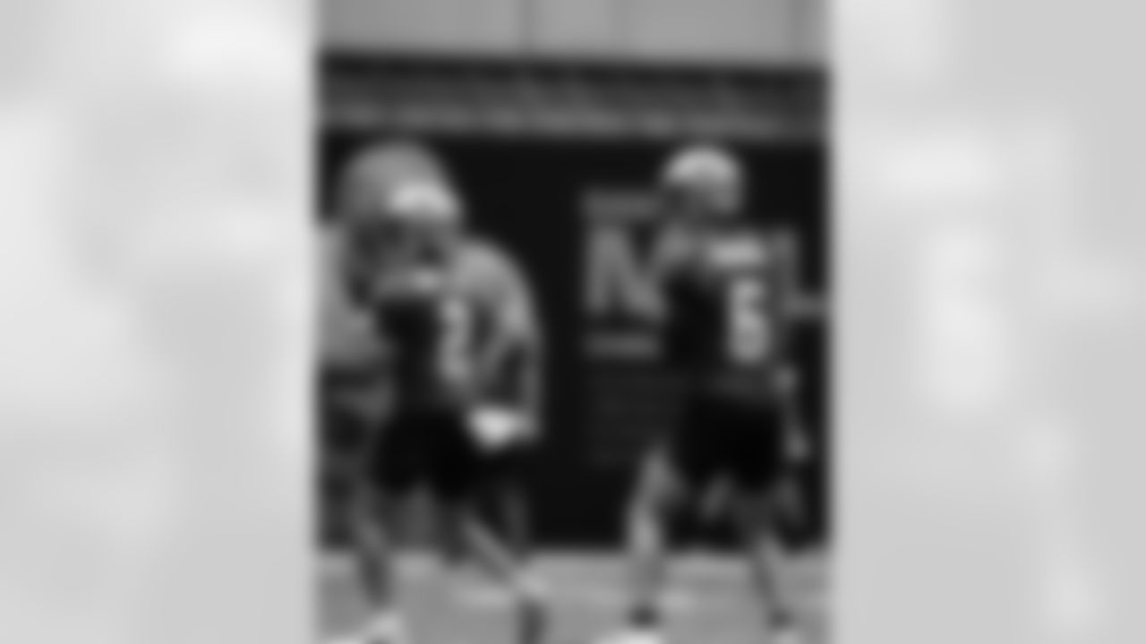 Check out photos of New Orleans Saints players participating in the team's 2025 OTA practice on June 5, 2025 at the Ochsner Sports Performance Center.