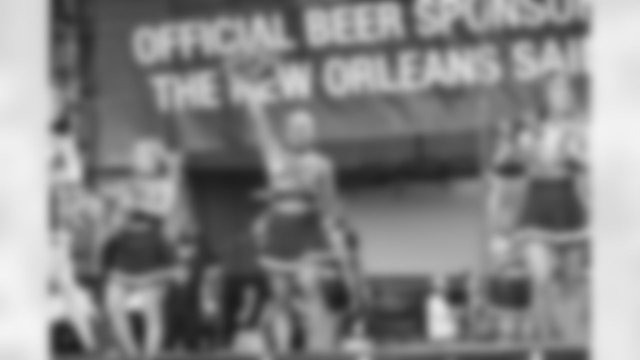 Fans get ready for the Week 9 battle with a pregame party at Champions Square featuring the ringing of the bell by Saints Legend Aaron Brooks.
