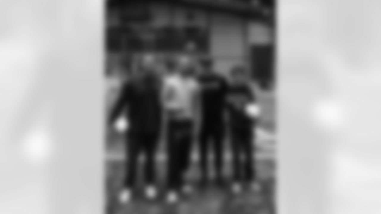 The New Orleans Saints teamed up with Make-A-Wish and the Dear Jack Foundation to host three fans for a facility tour on Saturday, December 20, 2025. The families also had the opportunity to meet players and head coach Kellen Moore at the team's walkthrough practice ahead of Week 16.