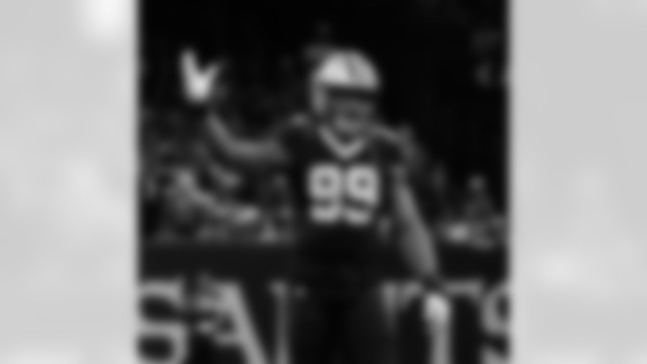 Check out the game action photos from the New Orleans Saints game against the New England Patriots for Week 6 of the 2025 NFL season on October 12, 2025 at Caesars Superdome.