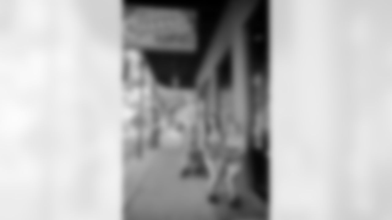 The New Orleans Saints hosted a watch party presented by Sire Spirits for their game against the Carolina Panthers on Nov. 9, 2025 at The Channel in New Orleans, Louisiana. Sir Saint and members of the Saints Cheer Krewe were in attendance and interacting with fans during the event.