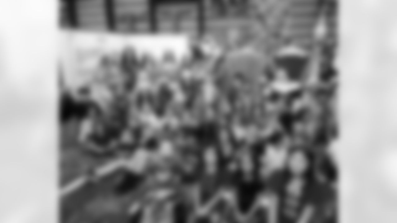 The New Orleans Saints hosted its 11th annual Sideline Pass holiday toy and gift drive in partnership with Saints owner and New Orleans Pelicans governor Gayle Benson and sideline reporter Jen Hale. Guests enjoyed appearances from defensive end Cam Jordan and tight end Juwan Johnson, plus the Saints Cheer Krewe, PelSquad, and more at the Ochsner Sports Performance Center on Tuesday, Nov. 25, 2025.