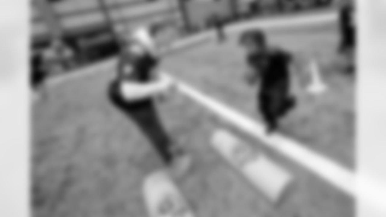 New Orleans Saints wide receiver Mason Tipton and linebacker Pete Werner joined members of the Saints Kids Club presented by Entergy, as well as the Pelicans and Saints Crib Clubs presented by Ochsner Children's Hospital, at the 2025 Holiday Huddle event on Wednesday, Dec. 10, 2025. Attendees enjoyed holiday-themed activities plus a Play Football Experience.