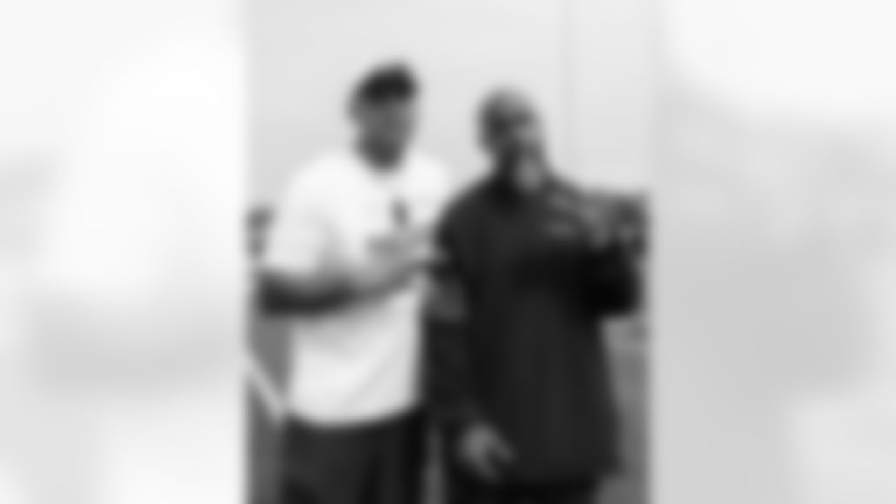 New Orleans Saints wide receivers coach Keith Williams along with Saints wide receivers Rashid Shaheed and Donovan Peoples-Jones joined youth athletes at the 2025 Nebraska Elite wide out camp on July 12, 2025 for a day of drills and skill building.