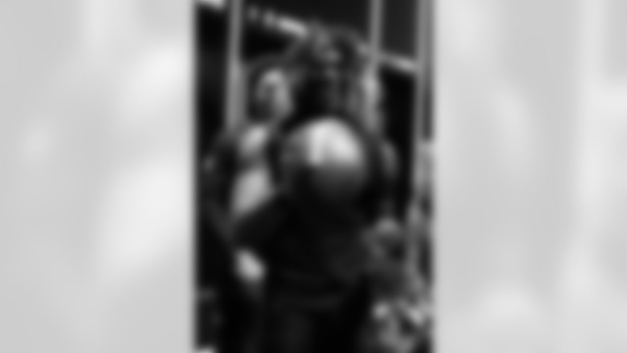 Head inside the New Orleans Saints locker room postgame after the Saints' win against the Carolina Panthers in Week 15 of the 2025 NFL Season presented by Bud Light.