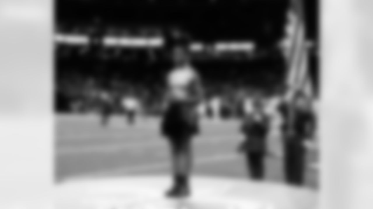 The Saints Cheer Krewe entertained our fans and London Koi performed the national anthem during the New Orleans Saints game against the Denver Broncos in Week 3 of the 2025 NFL preseason on August 23 in the Caesars Superdome.