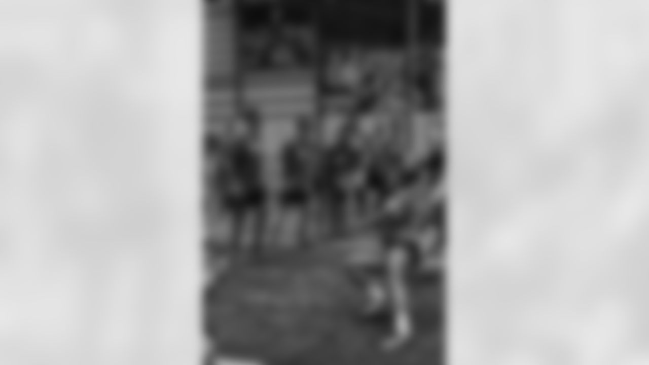 The New Orleans Saints and Dudley DeBosier hosted members of the Army, Marines, Air Force, Navy, and Coast Guard at the Ochsner Sports Performance Center for the 2026 Battle of the Branches on Thursday, January 29. Saints legend Pat Swilling, former defensive end Buford Jordan, and former kicker Greg Fassitt, along with Saints quarterback Tyler Shough and center Erik McCoy, were in attendance for the round-robin tournament featuring challenges such as tug-of-war, the 40-yard dash, and field goal kicking.