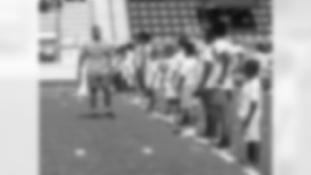 New Orleans Saints safety Johnathan Abram hosted his 4th annual youth football camp in his hometown of Columbia, Mississippi at Columbia High School on Saturday, June 15, 2024.