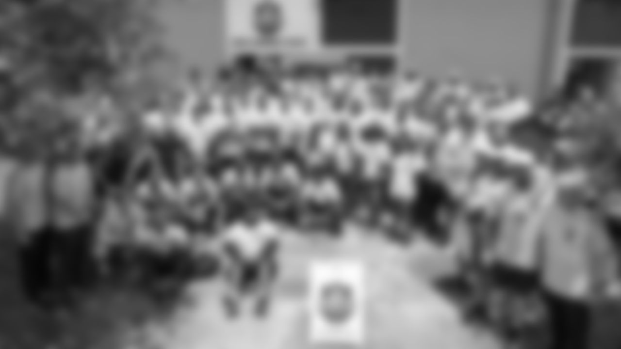 New Orleans Saints players, coaches, and staff teamed up with Rebuilding Together New Orleans and The 18th Ward to help refurbish Trinity Community Center in the Hollygrove neighborhood in New Orleans on Tuesday, June 3, 2025.