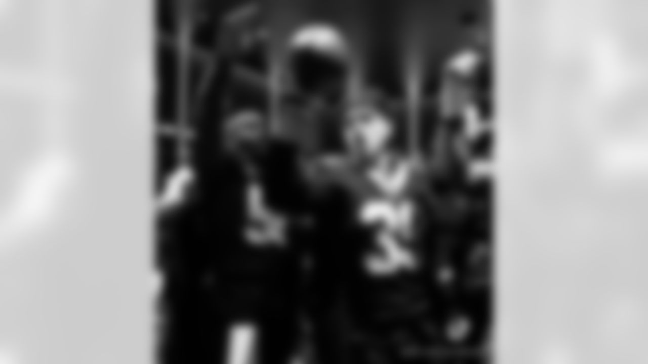 Head inside the New Orleans Saints locker room postgame after the Saints' win against the Carolina Panthers in Week 15 of the 2025 NFL Season presented by Bud Light.