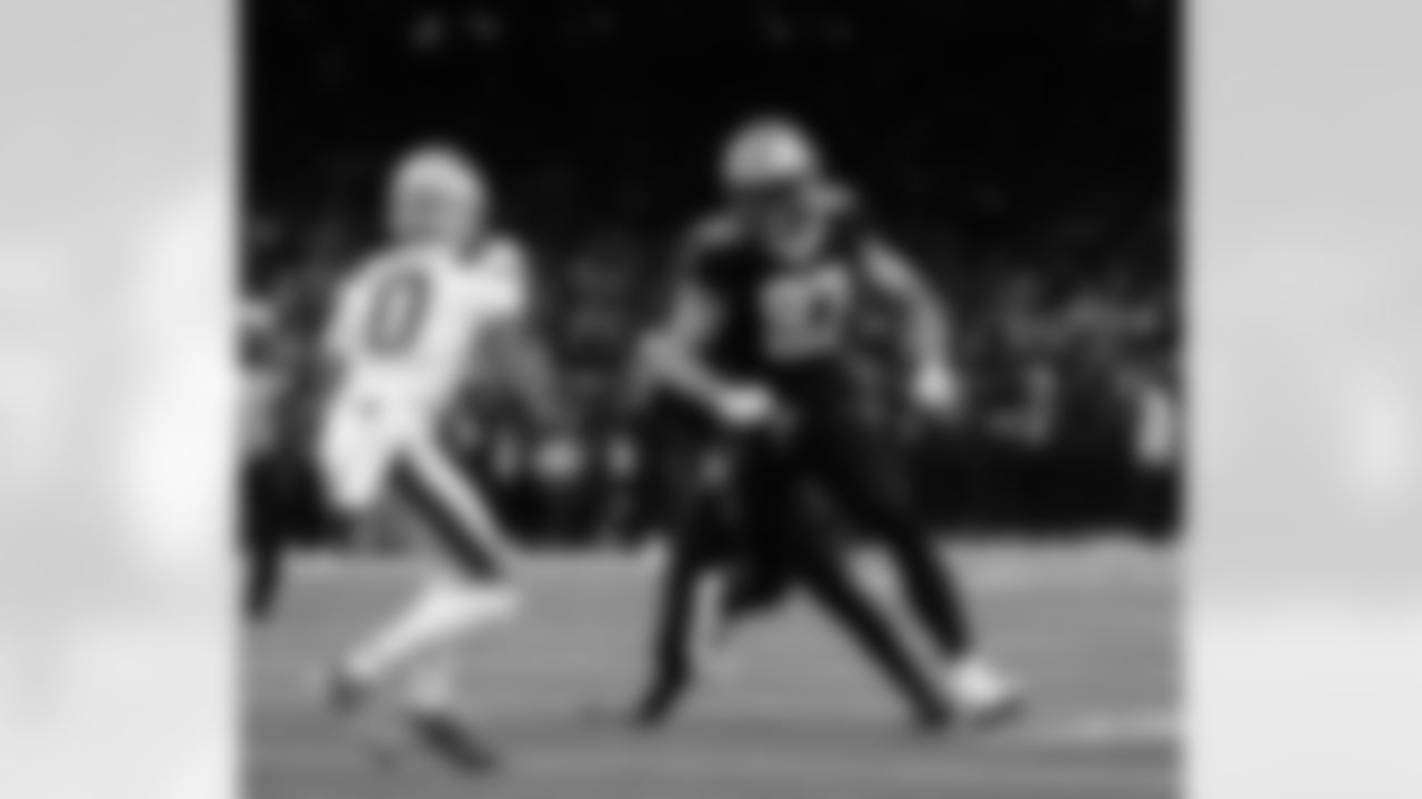 Check out the game action photos from the New Orleans Saints game against the New England Patriots for Week 6 of the 2025 NFL season on October 12, 2025 at Caesars Superdome.