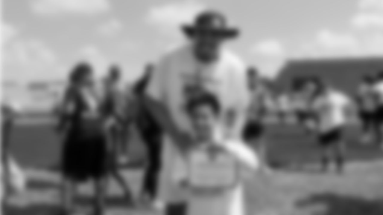 New Orleans Saints defensive end Payton Turner hosted a youth football camp alongside other pros from Westside High School in his hometown of Houston, Texas on Saturday, June 15, 2024.
