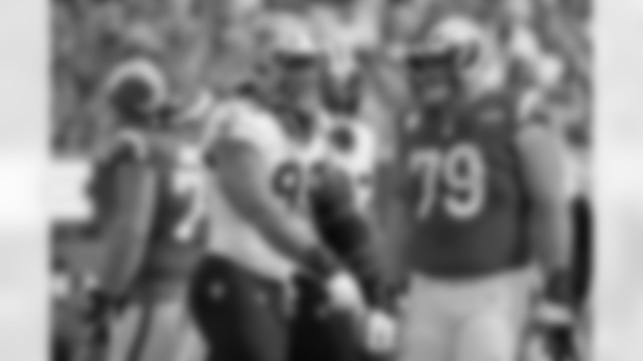 Check out the game action photos from the New Orleans Saints game against the Los Angeles Rams for Week 9 of the 2025 NFL season on Nov. 2, 2025 at SoFi Stadium.