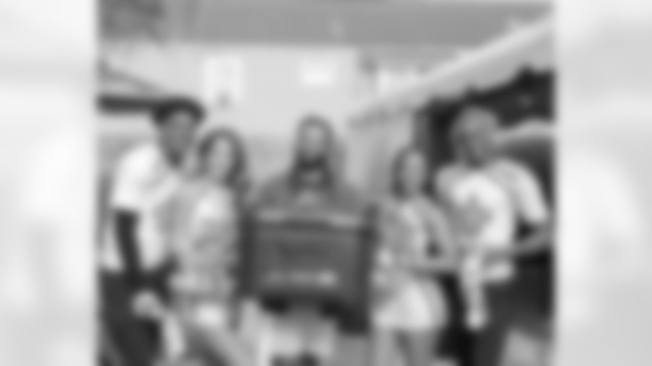 The New Orleans Saints hosted a watch party presented by Bud Light for their game against the Tennessee Titans on Dec. 28, 2025 at Bayou Beer Garden in New Orleans, Louisiana. Members of the Saints Cheer Krewe were in attendance and interacting with fans during the event.