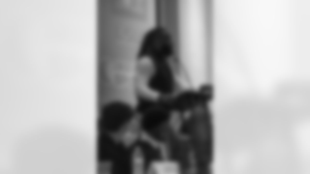 New Orleans Saints linebacker Demario Davis shared his inspiring story at the final Quarterbacks Club meeting of the year as well as awarded trophies to each 2025 High School Football Player of the Week at the Cannery on Monday, Dec. 16, 2025.