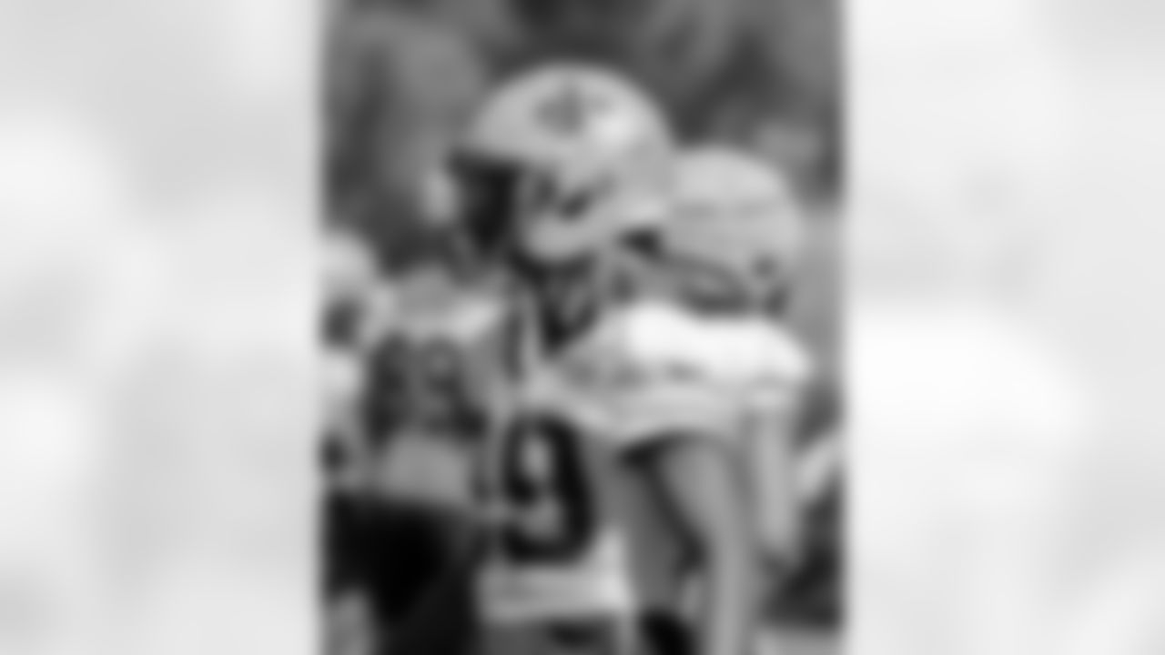 Full coverage of the New Orleans Saints practice on Thursday, Oct. 9, 2025 at the Ochsner Sports Performance Center ahead of their Week 6 game against the New England Patriots during the 2025 NFL season.